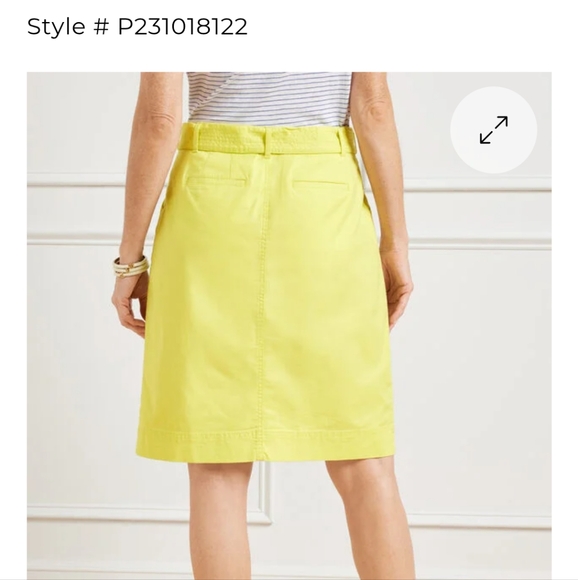 Tie Waist Utility Skirt NWT - Picture 3 of 7